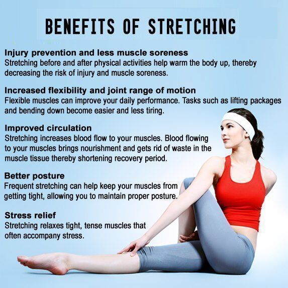 10 Benefits to stretching properly